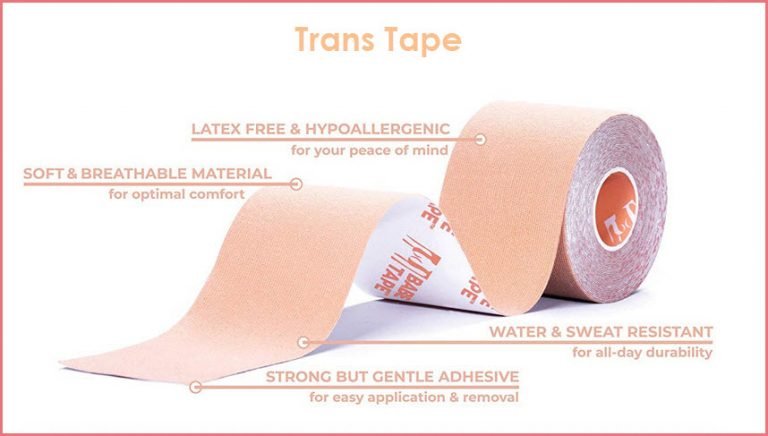 trans tape application